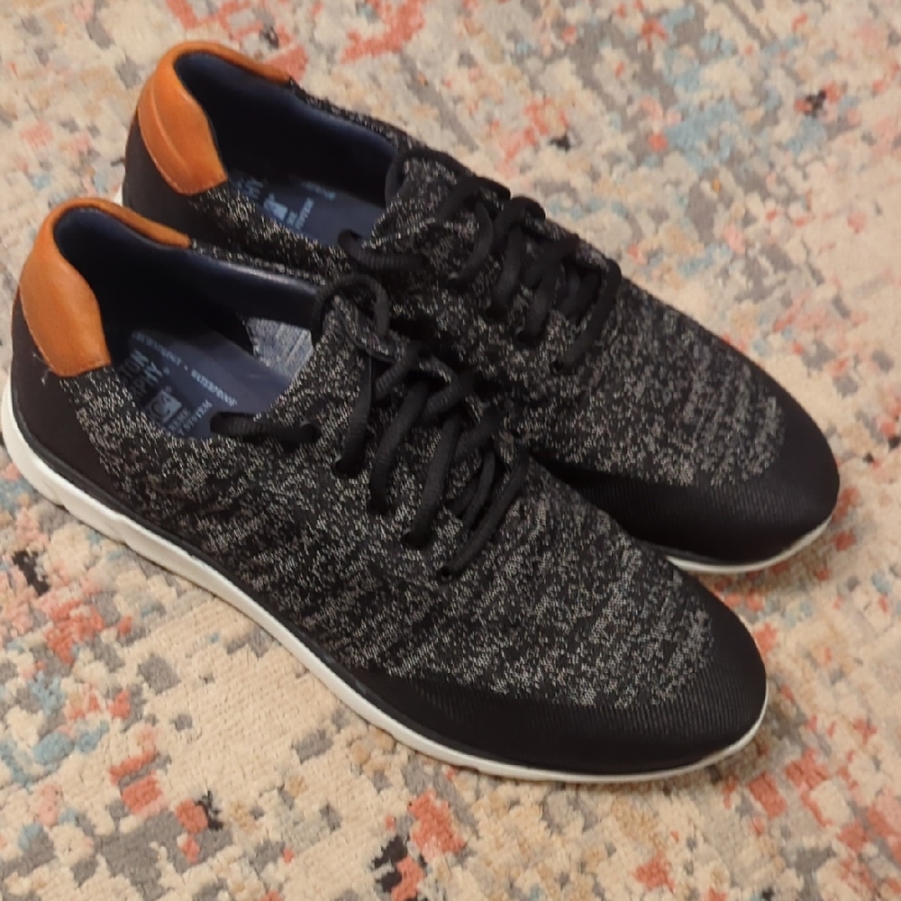 Stylish Black and Brown Men's Sneakers